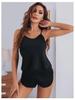 Yaoting Women's Satin Camisole Pajama Set - Two-Piece Summer Shorts