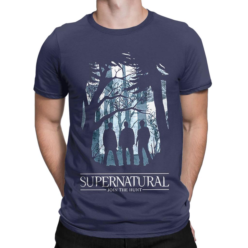 Dean Winchester Supernatural Accessories Men Women T Shirts Pure Cotton Tee Fashion Tshirt Clothing