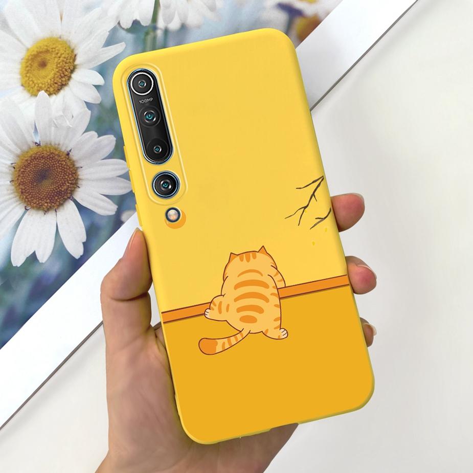 For Xiaomi Mi 10 Pro Case Cute Fashion Painted Cover Soft TPU Shockproof Phone Case For Xiaomi Mi 10 Lite Mi10 Pro 5G Full Coque