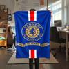Rangers FC Printed Flannel Blanket, soft throw for bedroom sofa, washable, Christmas present, great gift.