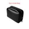 7/14PCS Portable Waterproof Pill Pouch Set Leakproof Zippered Pouches 7-Day Pill Organizer Moisture-proof PU Leather