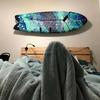 Space Saving Wall Mounted Surfboard Rack Multifunctional Wall Mount Surfboard Holder Bracket Wall Surfboard Hanger Hook
