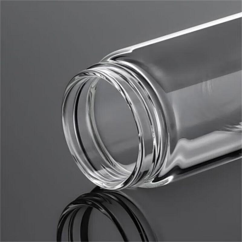 BESK Double Wall Glass Tea Infuser Bottle 300ml