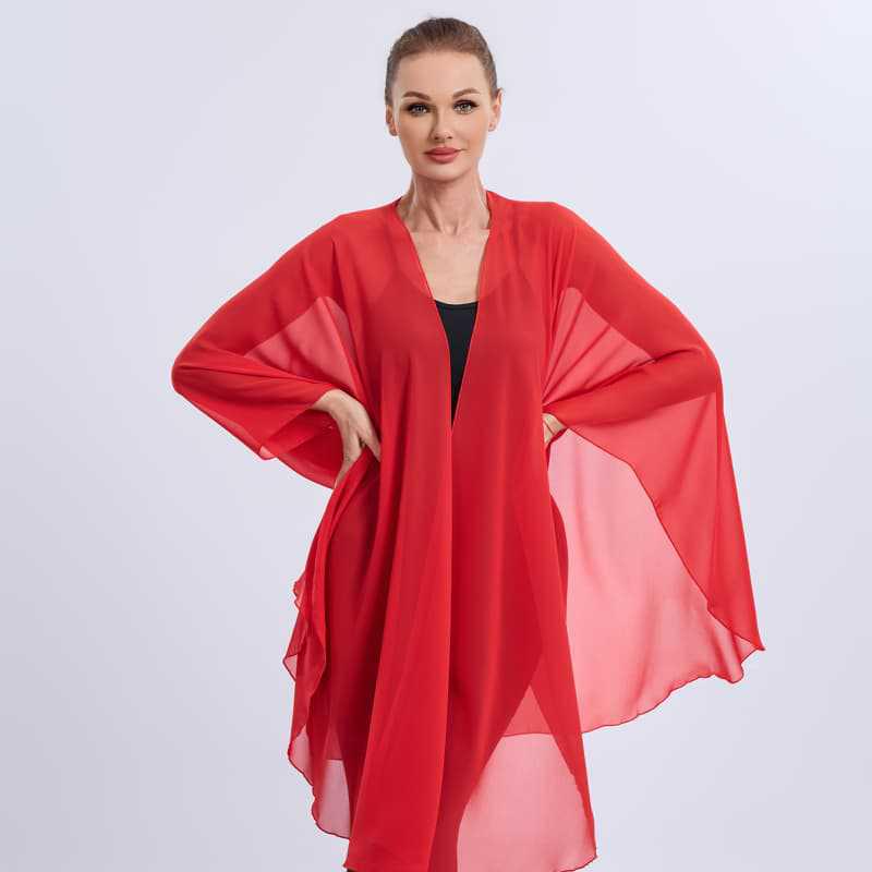 European & American Ethnic Style Mid-Length Solid Color Beach Shawl Scarf - Loose Sun Protection Cover-Up for Travel