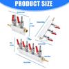 Advanced 1/4Inch CO2 Dispersion Unit Home Brewing Supplies CO2 Regulator For Enhancing Flavor In Homemade Brews
