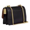Coach Klare 21 Chain Shoulder Bag Women Shoulder Bag Black Gold CBI97-IMBLK