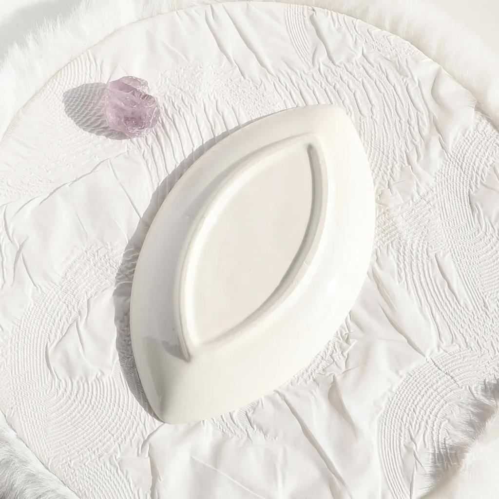 Ceramic Jewelry Dish Storage Trays Trinket Dish Ring Dish Evil Eye Plate Jewelry Organizer Containers Home Desktop Deco