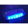 Solar Car Alarm Simulator That Simulates An Alarm, With Flashing Led Indicator, Anti-Theft, Blue Color