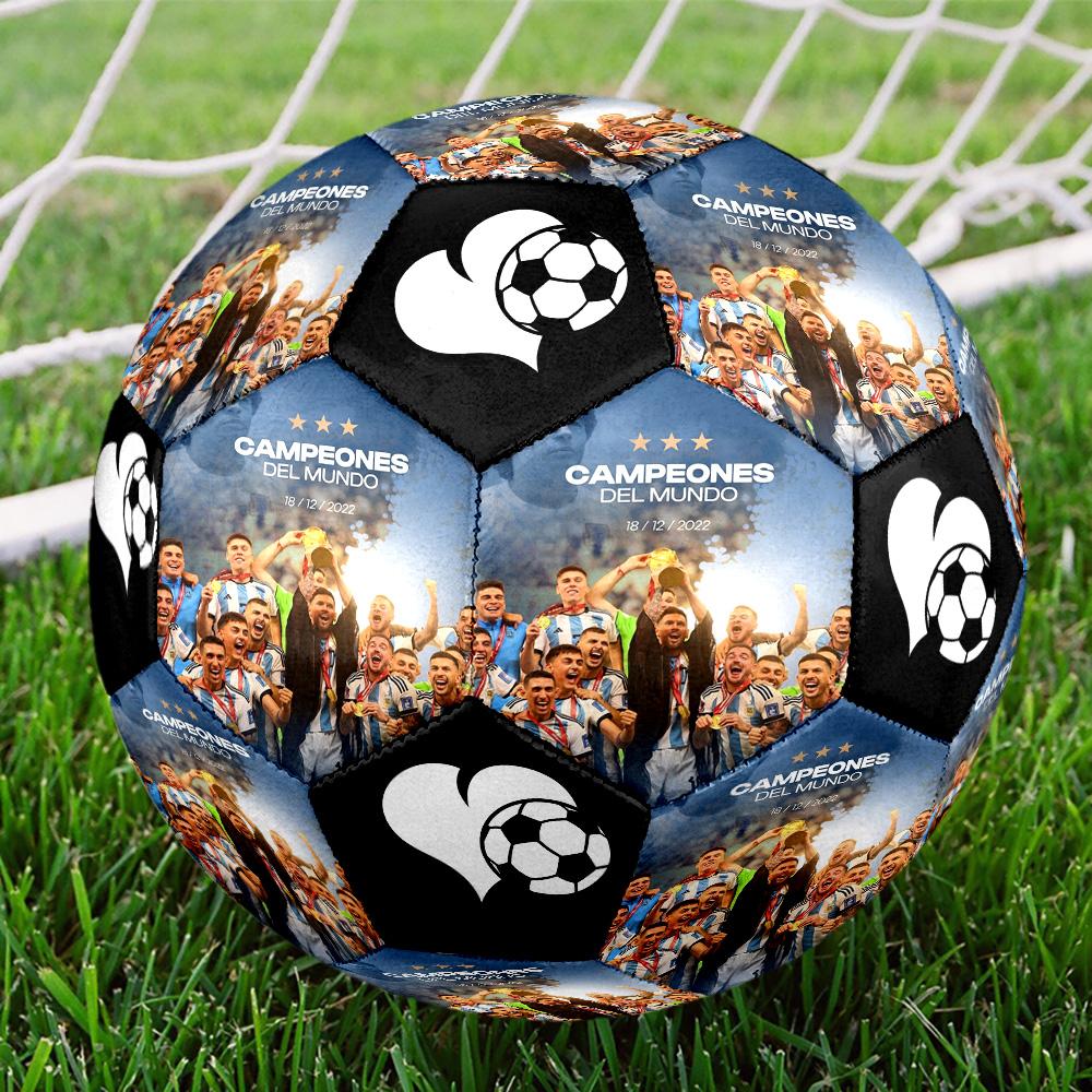 Messi 10 Number Wins World Cup Soccer Ball Size 5 Football Machinestitched Indooroutdoor Training And Matches For Football Accessories