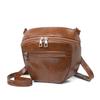 Soft Leather Retro Minimalist Crossbody Bag, New Export Style, Multi-layer, Versatile, Single-shoulder Bag, Large Capacity, Casu