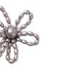 Crocs Pearl Beaded Daisy ABS Shoe Accessories Unisex Black