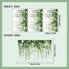 Rose Vine, Static Window Sticker, Bedroom Window Decoration, Bathroom, Shower Room, Glass Decoration Sticker