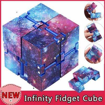 Decompression Galaxy Infinity Mini Magic Cube Puzzle Educational Children Adults Toys Birthday Gift