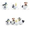 Cute Cartoon Cloud Totoro Girl Coal Ball Blue Cat Mini Model For Gift Giving And Home Decor