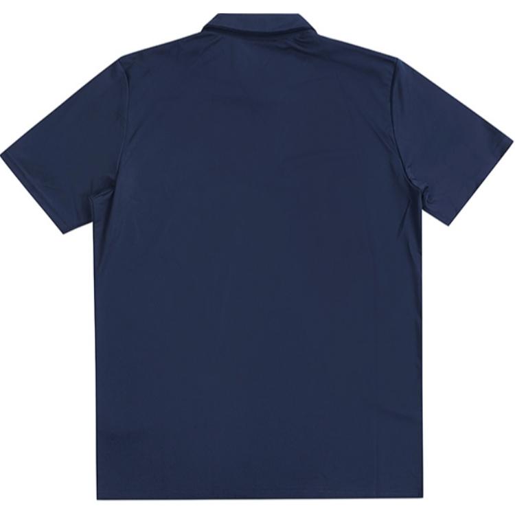 Puma Solid Color Logo Print Pullover Short Sleeve Polo Shirt Men tops Navy-Blue 658925-06