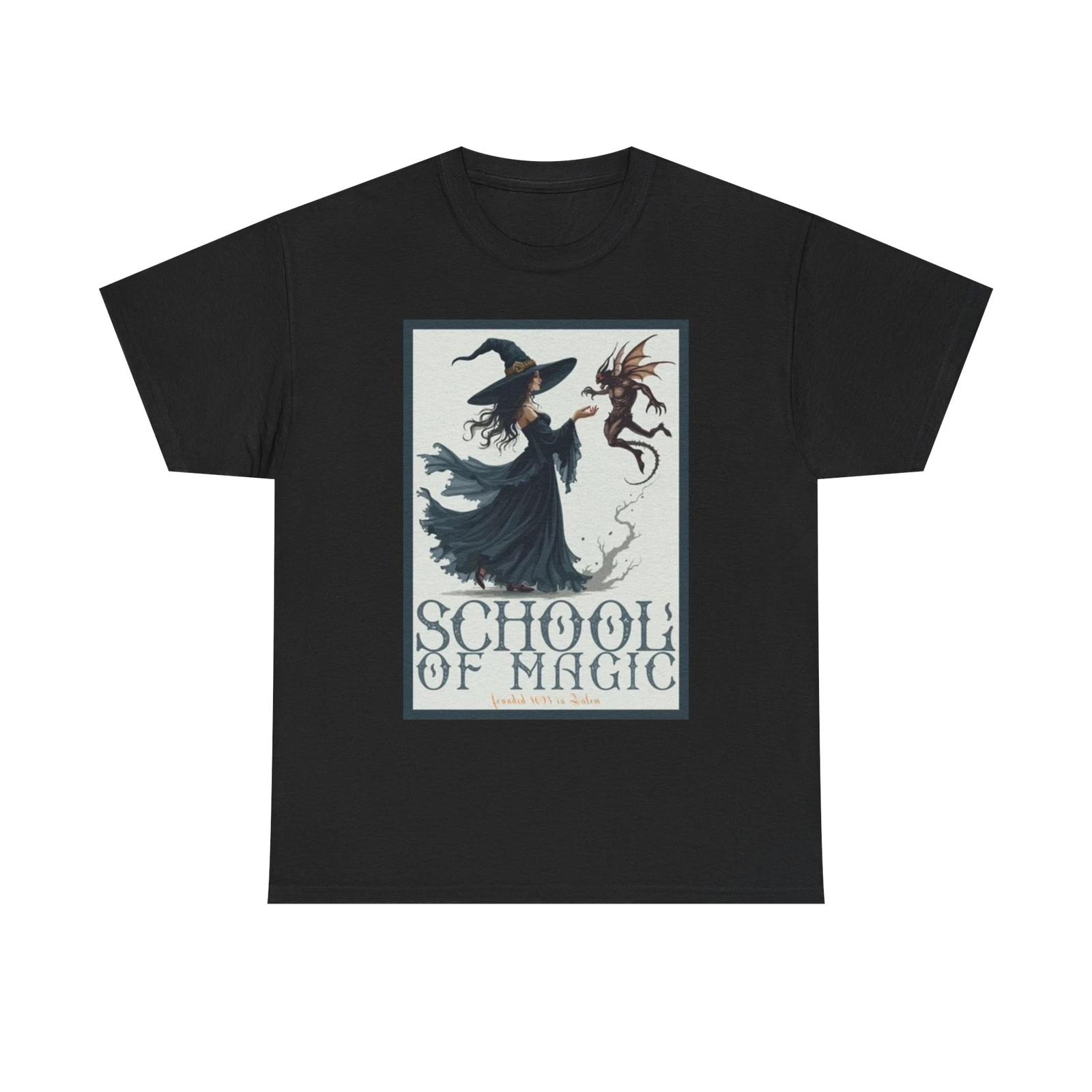Men s and Women s T-shirts School Of Magic XS