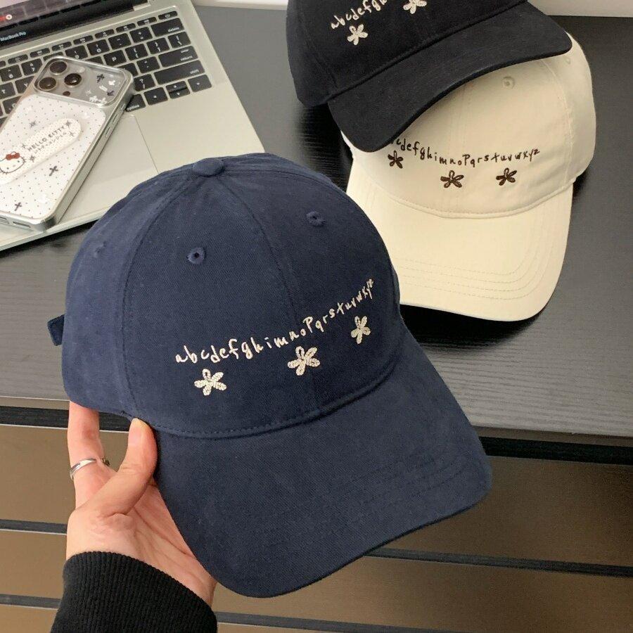 Cotton Embroidered Baseball Hat With Adjustable Fit For Summer Outdoor Wear