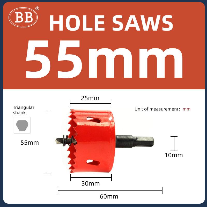Hole Saws Drilling for Wood Plastic PVC Thin Sheet Aluminum Alloy 16mm-100mm DIY Woodworking Forester Bit Metal Cutting