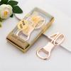 30pcs Golden Bottle Opener with Diamonds for 10/18/20/30/40/50/60/70/80th Birthday Party Decoration