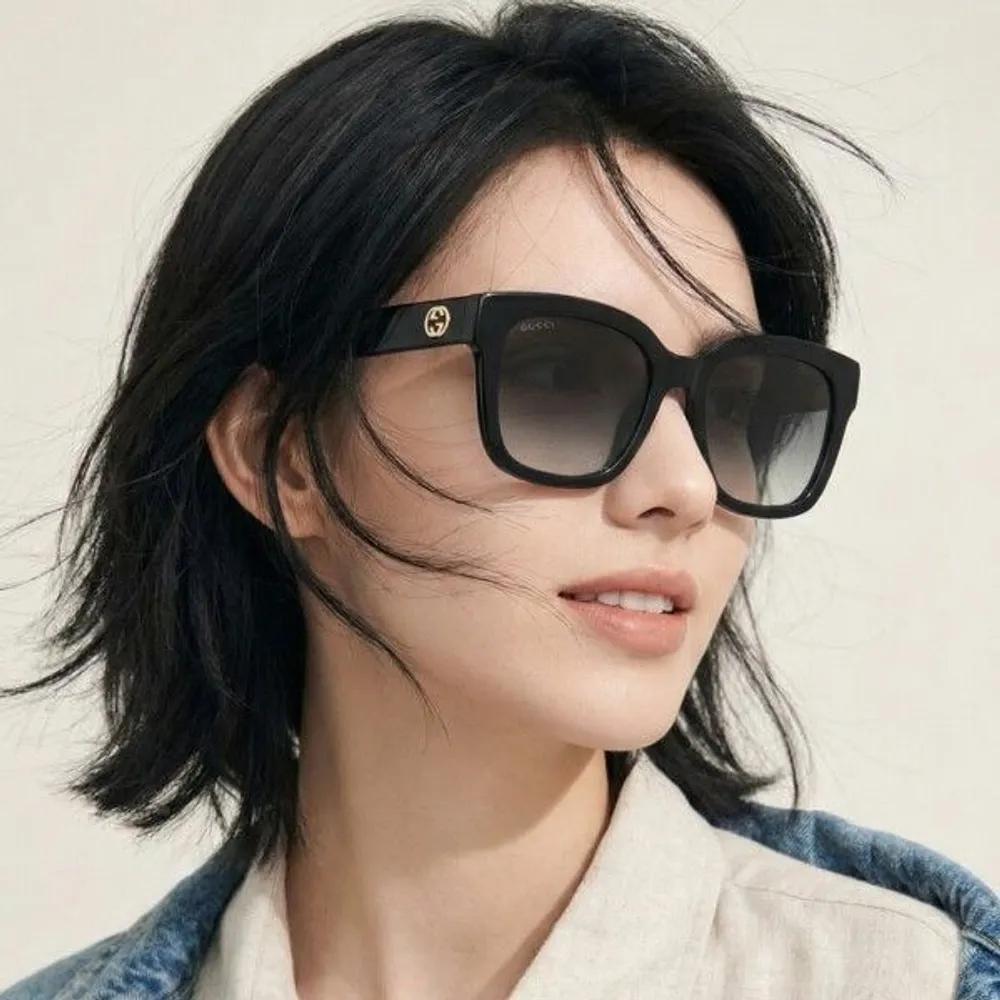 

[Gucci] Sunglasses GG1338SK 003 Men s & Women s Fashion Classic Horn-rimmed