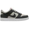 Nike Dunk Abrasion Resistant Low Top Kids' Skateboarding Shoes Black Gray Sneakers FZ1000-001