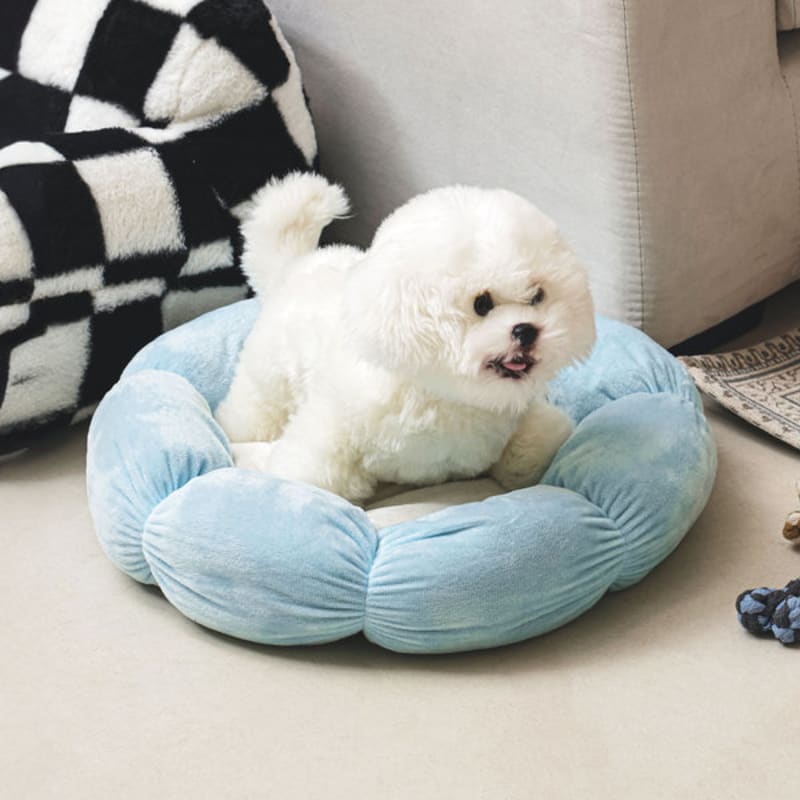 [Haustier] Weiches Blumenkissen