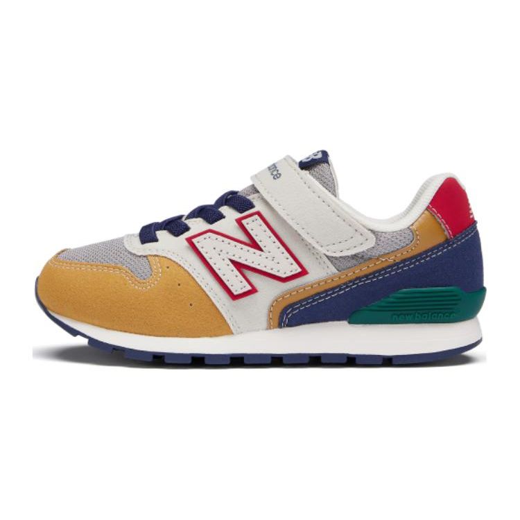 

New Balance Nb 996 Low Top Kids Running Shoes Kids Running Shoes Tan Blue YV996JP3 32.5