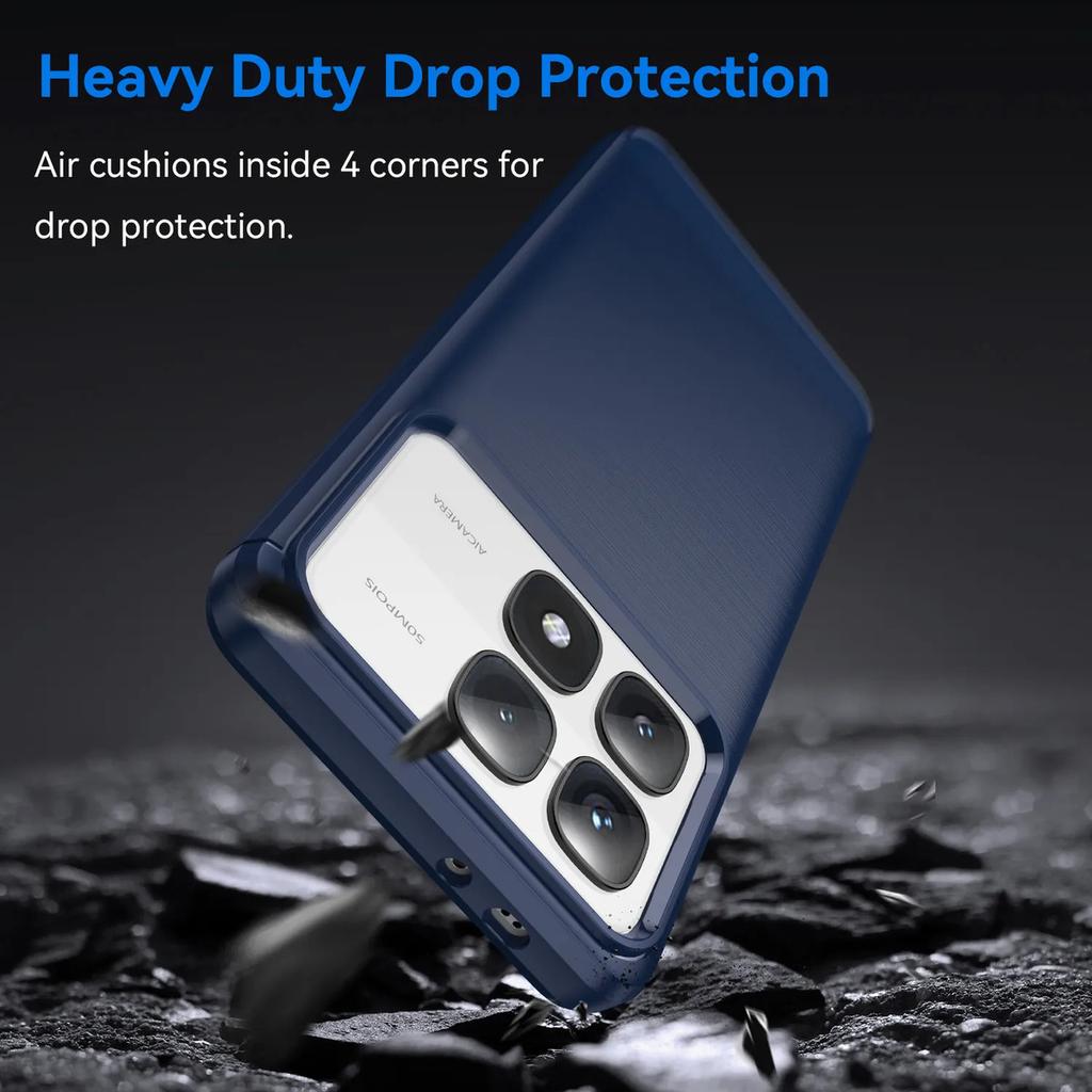 Phone Case For Xiaomi Redmi K70 Ultra ,flexible Tpu Fiber Protective Cover For Xiaomi Redmi K70 Ultra