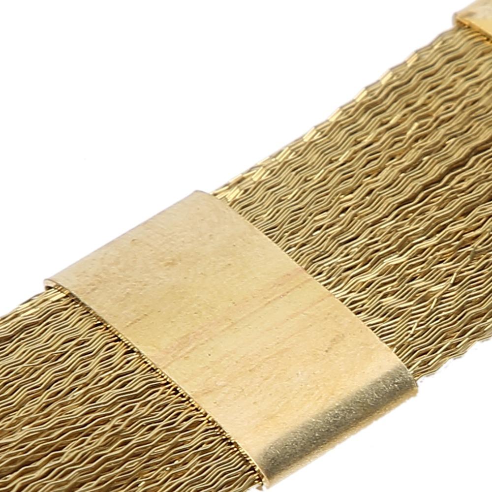 2 Pieces Brass Wire Nail Art Bits Cleaning Brush Nail Drill Bits Cleaner Brush  Nail Polishing