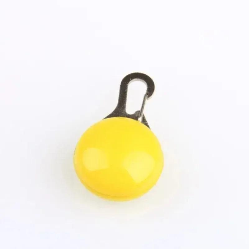 Haustier LED Leuchtanhänger Hundemarke Leuchtend Verlustsicher Licht Blinkhalsbandanhänger für Kleine Mittelgroße und Große Hunde Langlebig Stilvoll