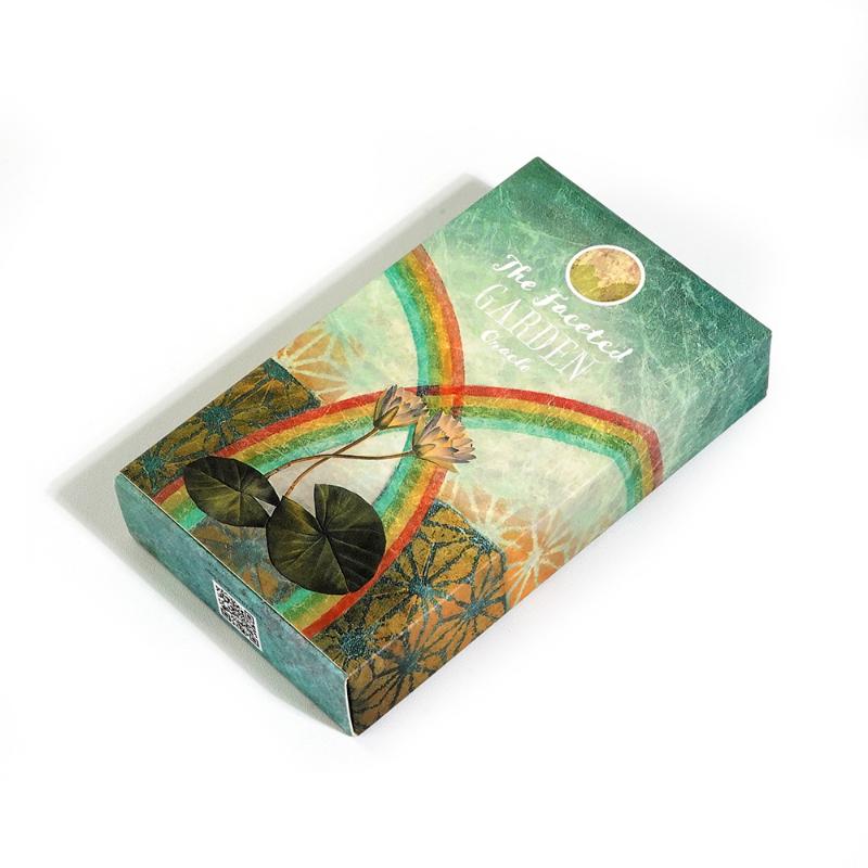 10.3 X 6cm The Faceted Garden Oracle Card Game