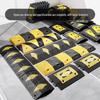 Heavy-Duty Rubber Road Speed Bump