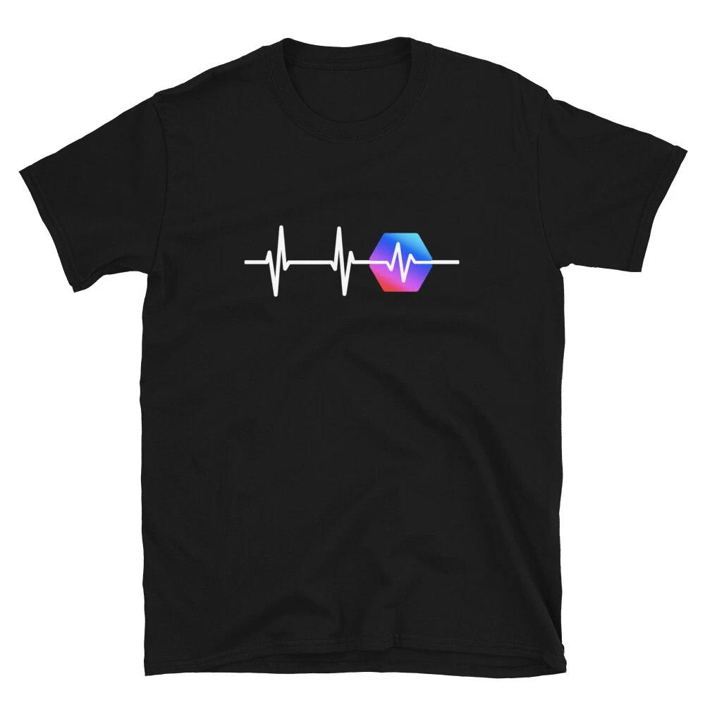 Pulse Chain Heartbeat White T- Shirt PLS Pulses Crypto Trader Gift Tee 3XL