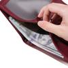 Purse PU Passport Bag Card Holder Storage Card Bag Portable Passport Clip  Men