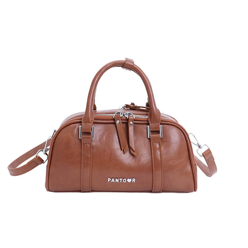 Simple Literary Handbag Bag Autumn Commute To Work Messenger Bag Bag Versatile Shoulder Women's Bag Tide