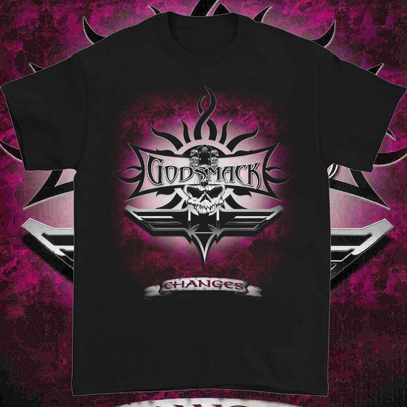 Popular Godsmack Changes 2004 Black Cotton T Shirt Men S to 5XL Gift Fans Unisex T-Shirt L