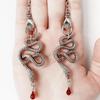 Retro Gothic Halloween Punk Earrings: European & American Style