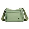 Niliv Women's Nylon Shoulder Bag, Lightweight, Waterproof, Small, 2-Way, Adjustable Shoulder Strap, Simple Design, Perfect for Commuting