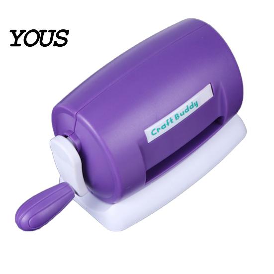 Kunststoff DIY Papierschneide-Prägemaschine Albumkarte Scrapbook Cutter Werkzeug