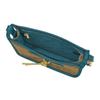Longchamp Le Foulonné 20 Reißverschluss Verstellbarer Schultergurt Samt und Kalbsleder Kleine Schultertasche Crossbody-Tasche Damen Taschen Blau Khaki 10138HAT292
