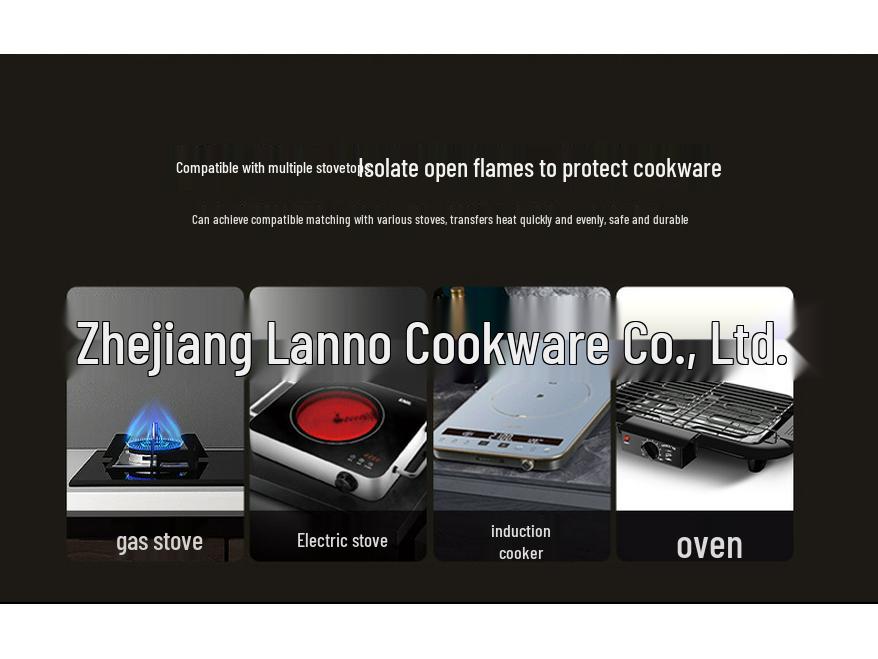 Stainless Steel Heat Conduction Plate for Moka Pot - Compatible with Induction Cookers and Ceramic Glassware