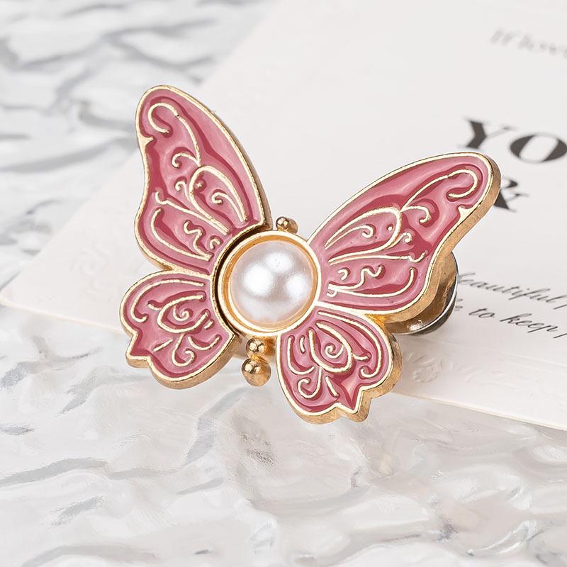 

Floral Butterfly Adjustable Buckle - Stitch-Free Waist-Reducing Tool for Oversized Jeans