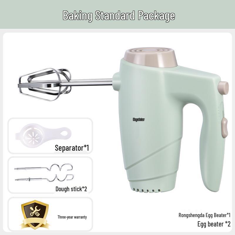 Rongshengda Electric Egg Beater & Whisk - Cake Mixer & Cream Whipping Machine