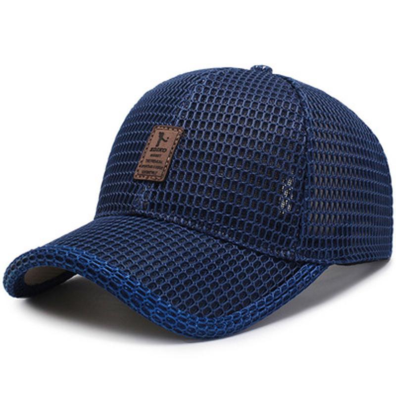 Unisex Baseball Net Caps Spring Summer Outdoor Adjustable Casual Hats Sunscreen Hat Sports Cap