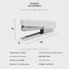 Mini Macaron Student Stapler - Handheld 10#12 Binding Tool