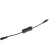 DC5.5x2.1mm to DC5.5x2.1mm Extension Cable Male to Female Power Cord with Switching Button for LED Light Camera Speaker