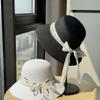 New Straw Hat Big Brim Sunshade Sun Protection Hat Women's Summer Outdoor Versatile Fashion Elegant Bow Sun Hat