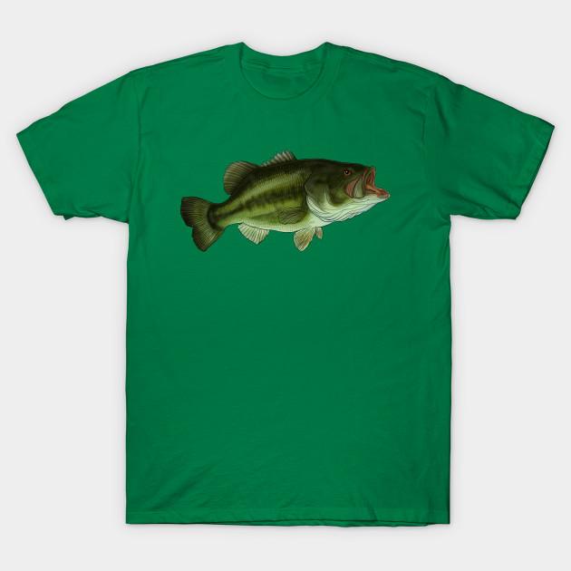Unisex Fashion TShirt Bass Print TShirt Plus Size S-5XL T-Shirt 100%Cotton Tops O Neck Short Sleeve Tees