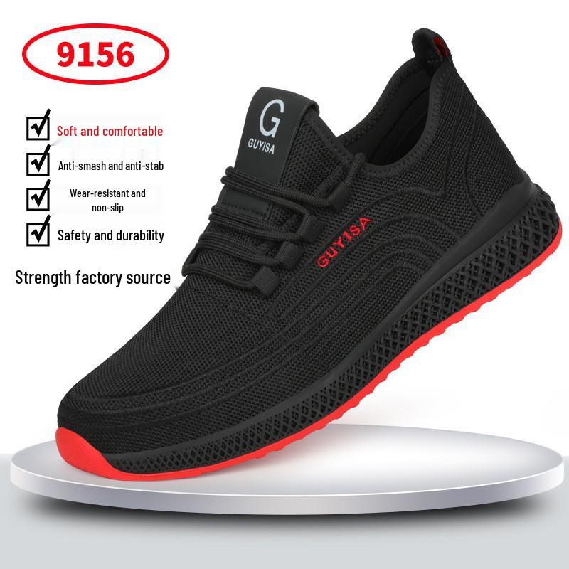 Zapatos de Seguridad Ligeros y Transpirables para Mujer - Cómodos Antiaplastastamiento, Antipinchazos, Zapatos de Trabajo Modernos para Largas Horas de Pie