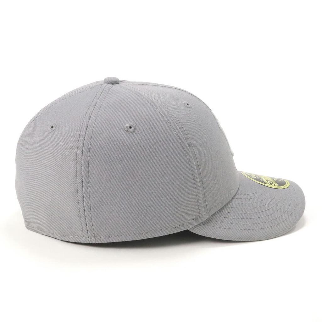 New Era MLB Low Profile NY Size NEYYAN GRY 25J Cap, Gray, 8, LP5950, SWHT,